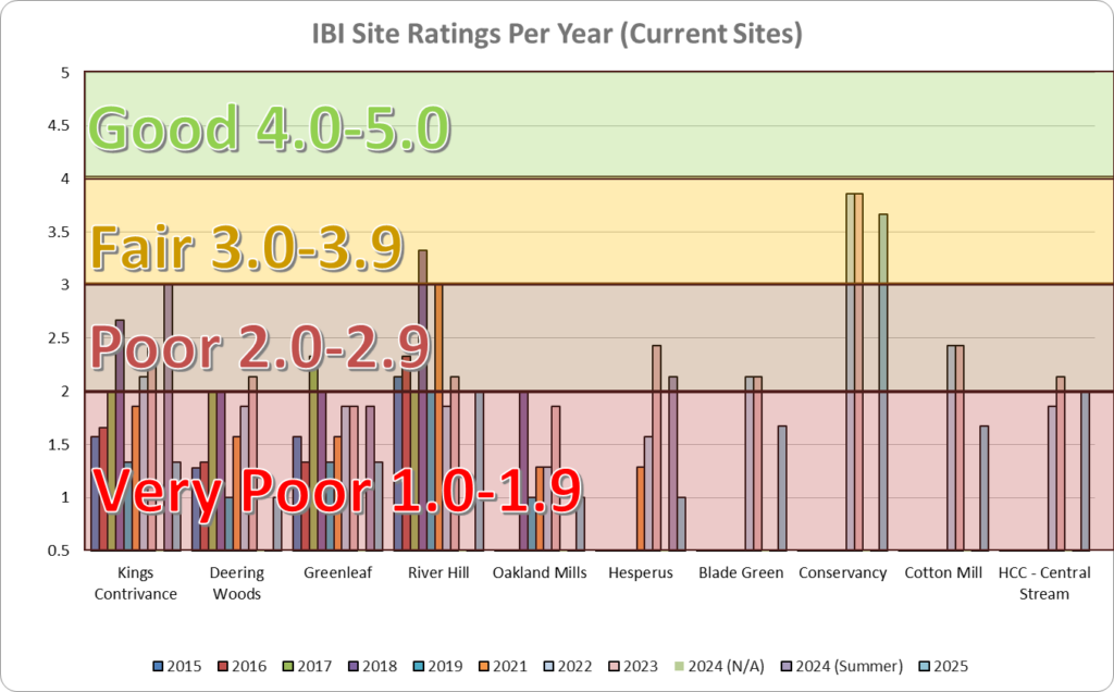 IBI Ratings per Year
